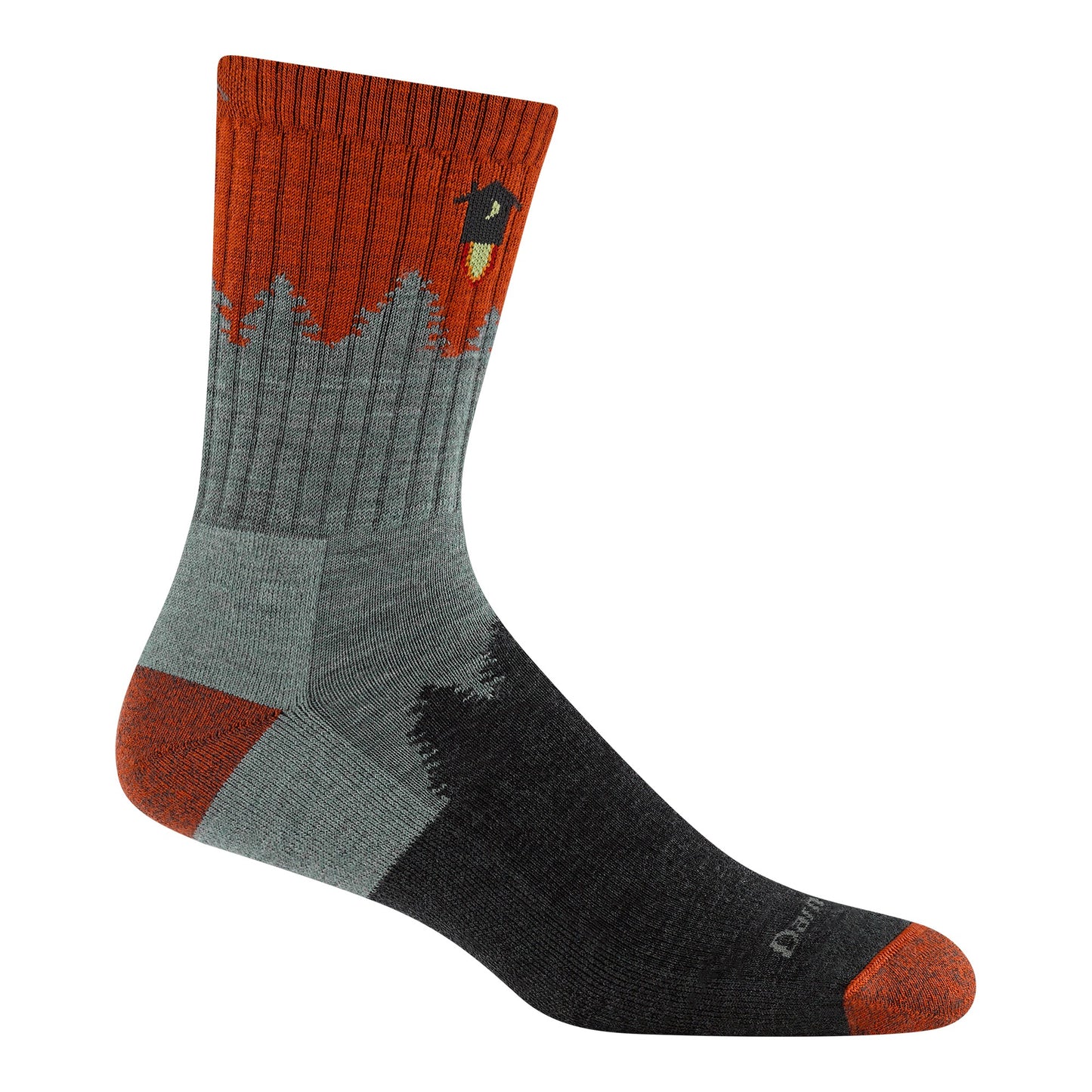 Men's Number 2 Micro Crew Midweight Hiking Socks | Darn Tough