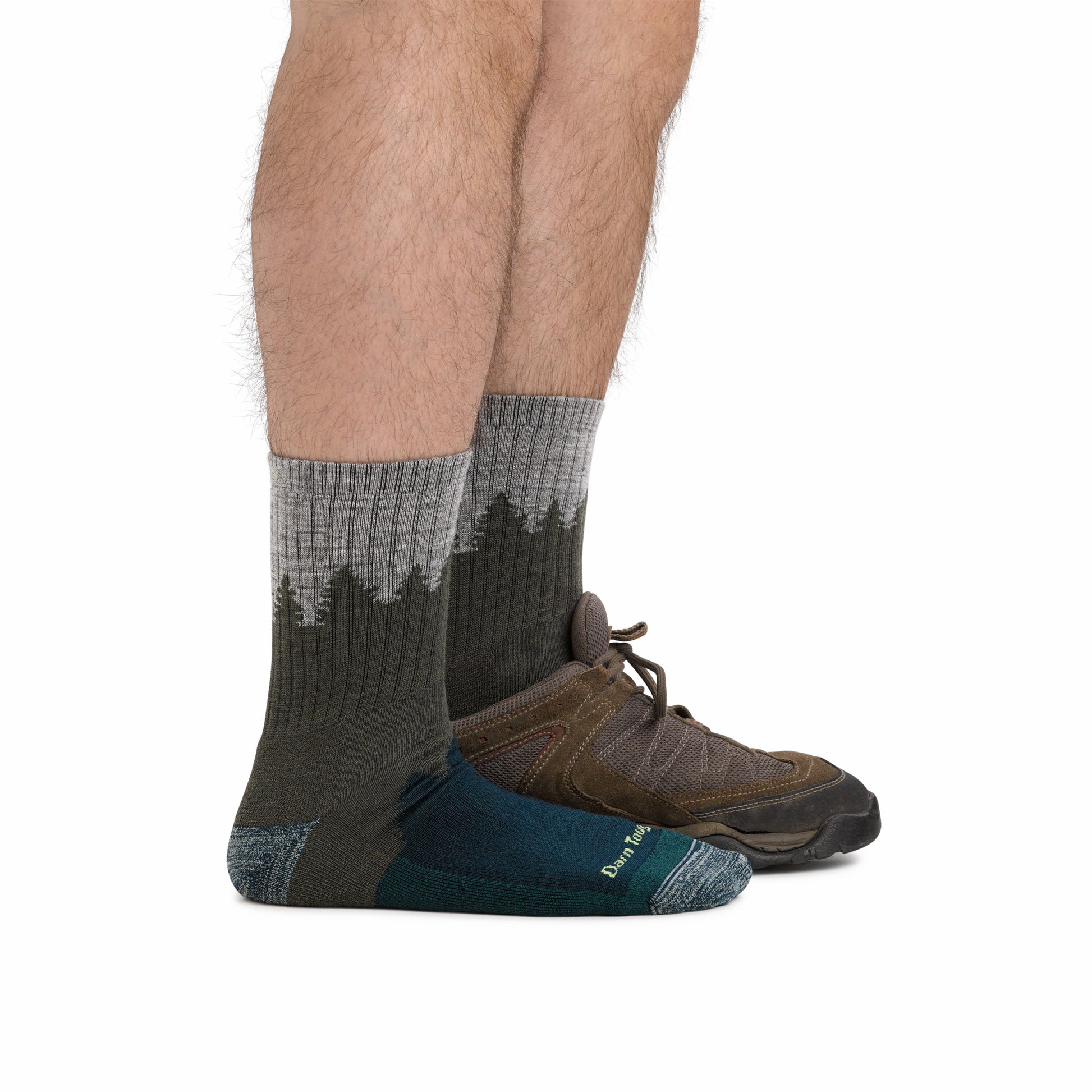 Men's Number 2 Micro Crew Midweight Hiking Socks | Darn Tough