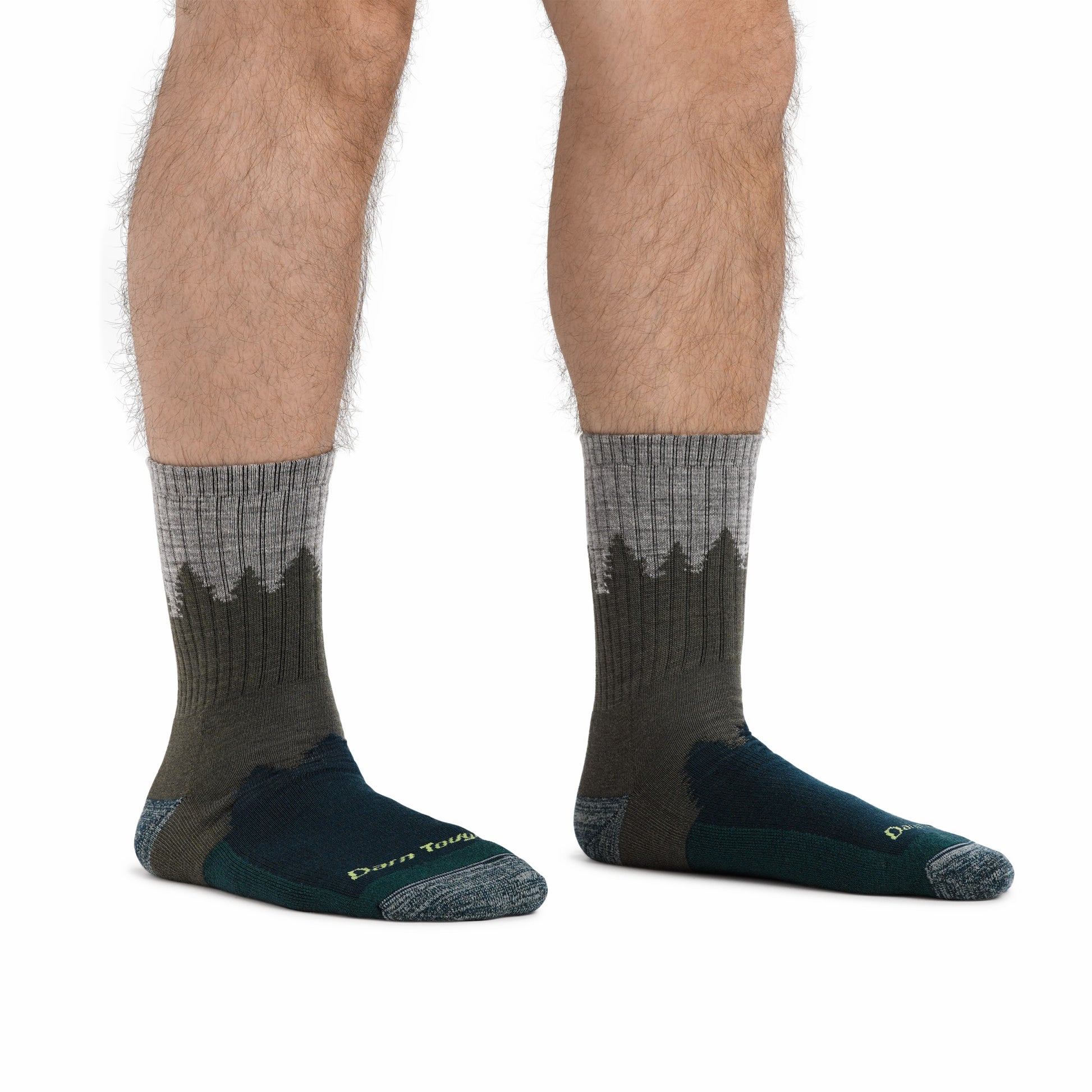 Men's Number 2 Micro Crew Midweight Hiking Socks | Darn Tough