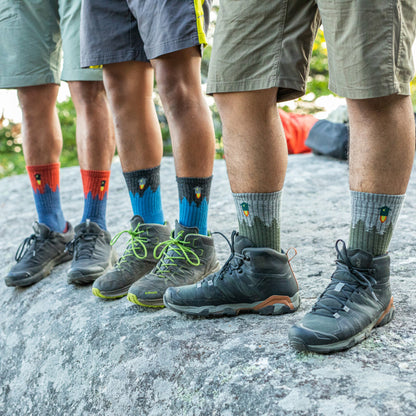 Men's Number 2 Micro Crew Midweight Hiking Socks | Darn Tough