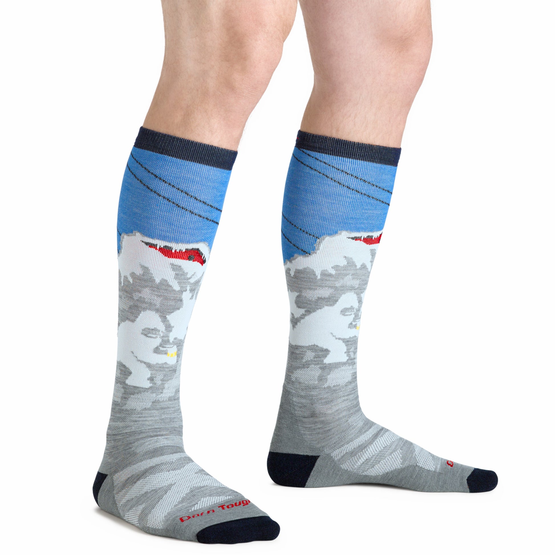 Men's Heady Yeti Over-the-Calf Midweight Ski & Snowboard Socks | Darn Tough