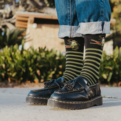 Men's Animal Haus Crew Lightweight Lifestyle Socks | Darn Tough