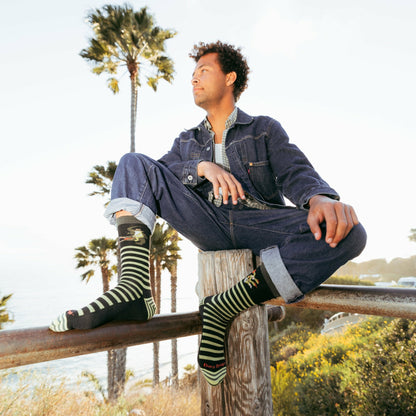 Men's Animal Haus Crew Lightweight Lifestyle Socks | Darn Tough