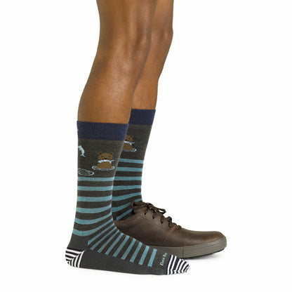 Men's Animal Haus Crew Lightweight Lifestyle Socks | Darn Tough