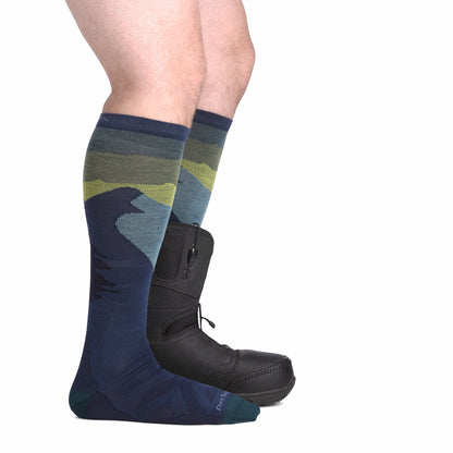 Men's Solstice Over-the-Calf Lightweight Ski & Snowboard Socks | Darn Tough