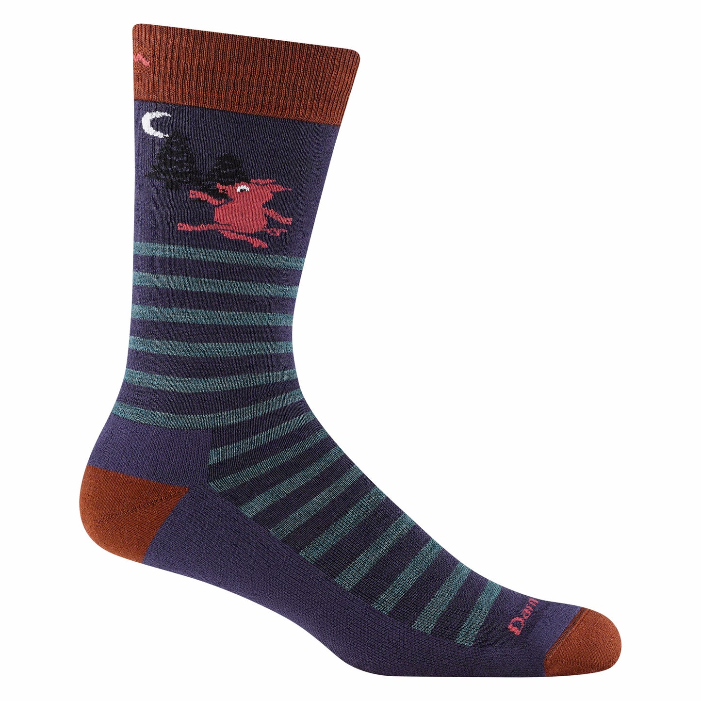 Men's Wild Life Crew  Lightweight Lifestyle Sock-Last Chance | Darn Tough