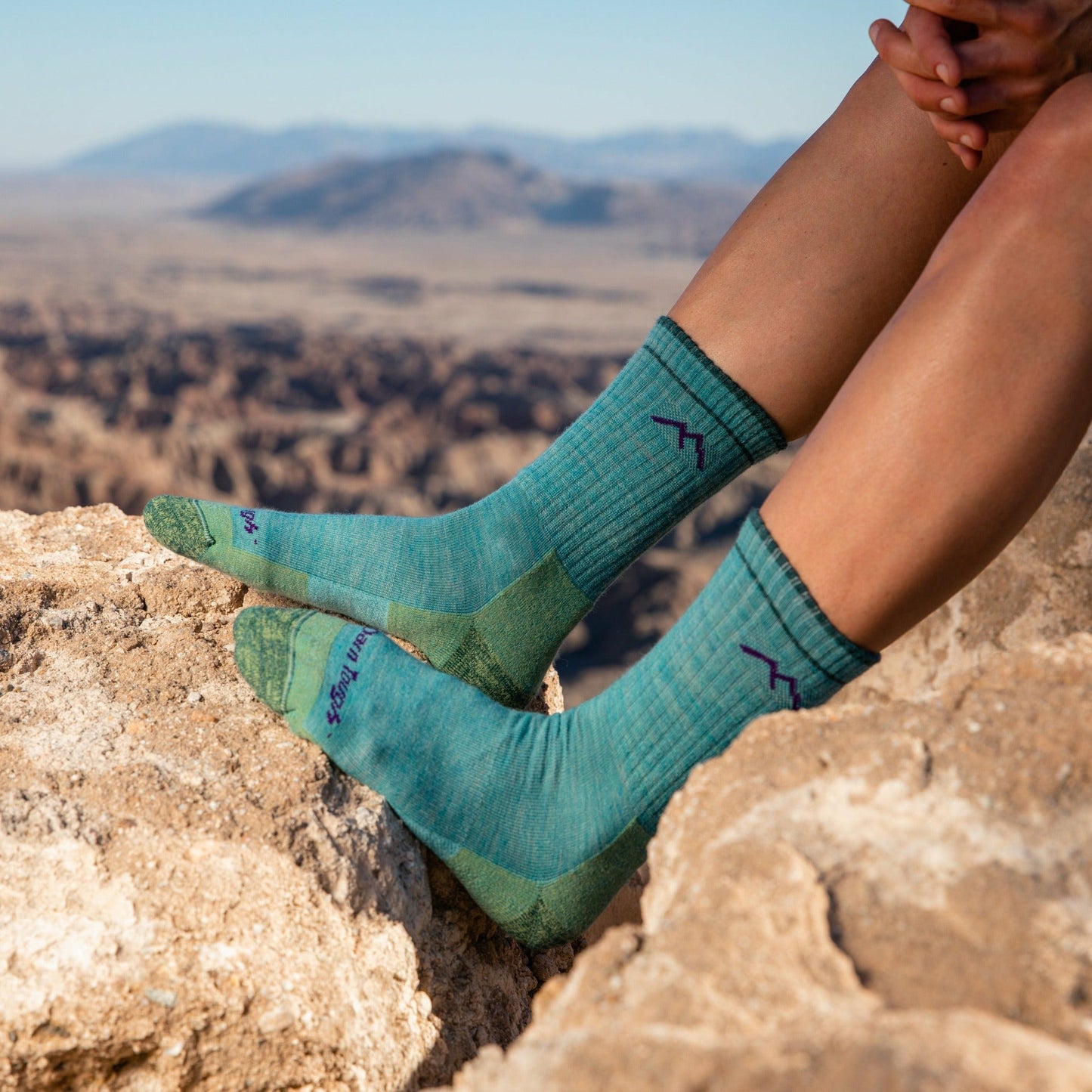 Men's and Women's Hiker Micro Crew 2-Pack Hiking Socks | Darn Tough