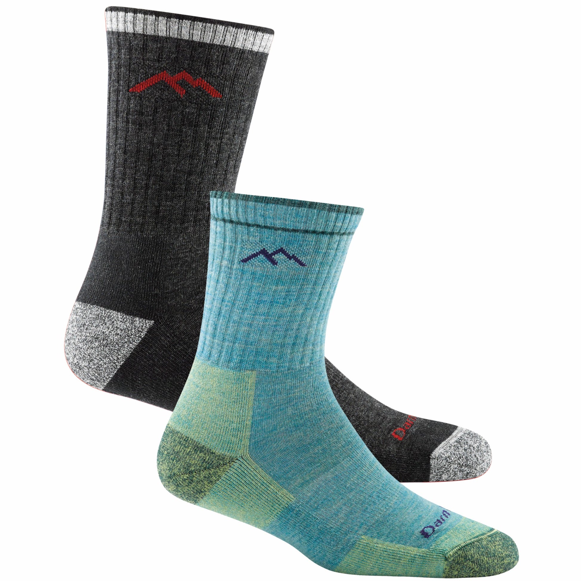 Men's and Women's Hiker Micro Crew 2-Pack Hiking Socks | Darn Tough