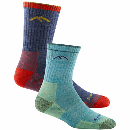 Men's and Women's Hiker Micro Crew 2-Pack Hiking Socks | Darn Tough