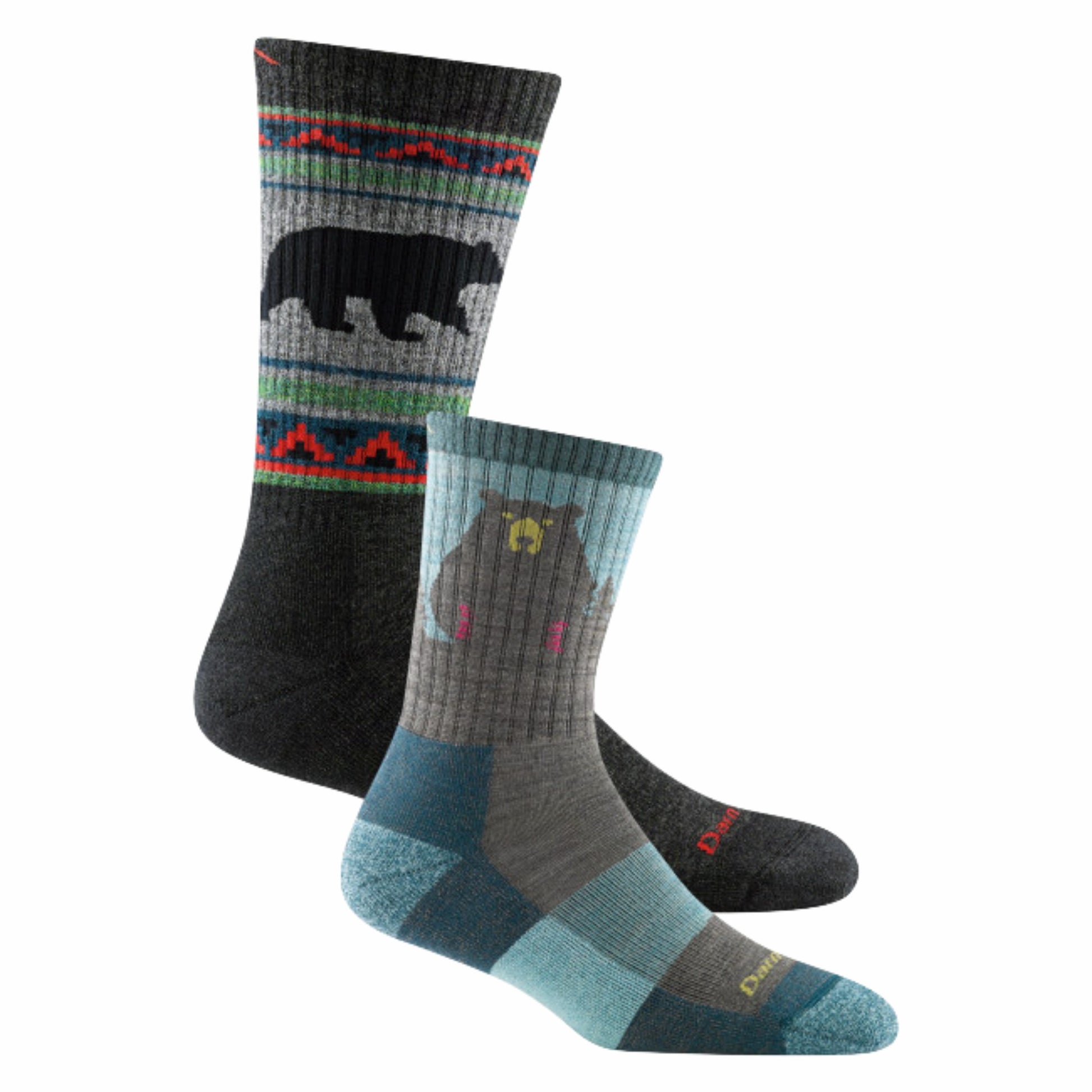 Men's and Women's Bear 2-Pack Hiking Socks | Darn Tough