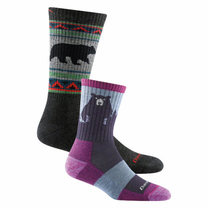 Charcoal/Purple,S
