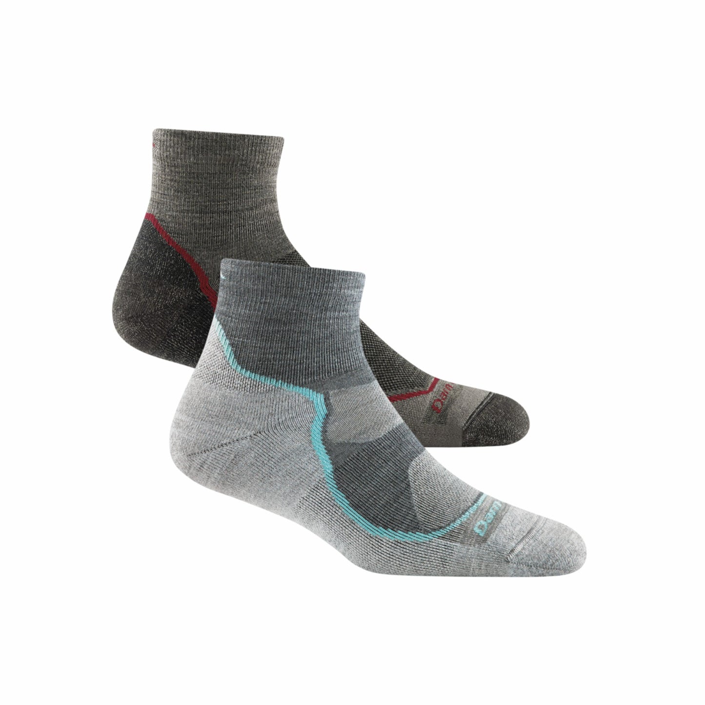 Men's and Women's Hiker 1/4 Sock 2-Pack | Darn Tough