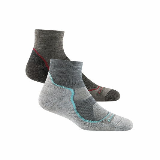 Men's and Women's Hiker 1/4 Sock 2-Pack | Darn Tough