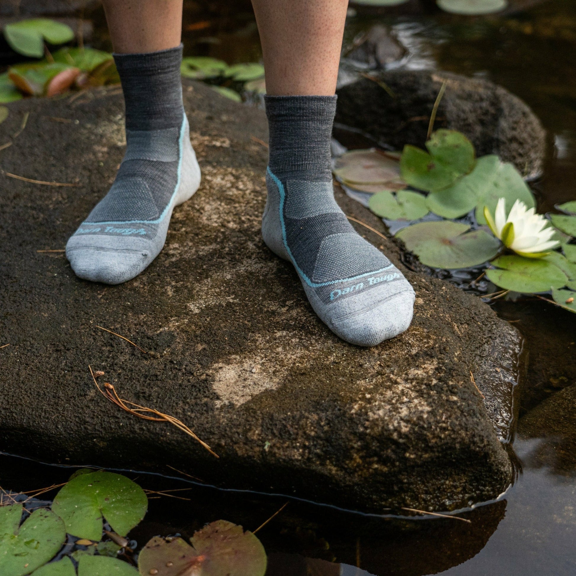 Men's and Women's Hiker 1/4 Sock 2-Pack | Darn Tough