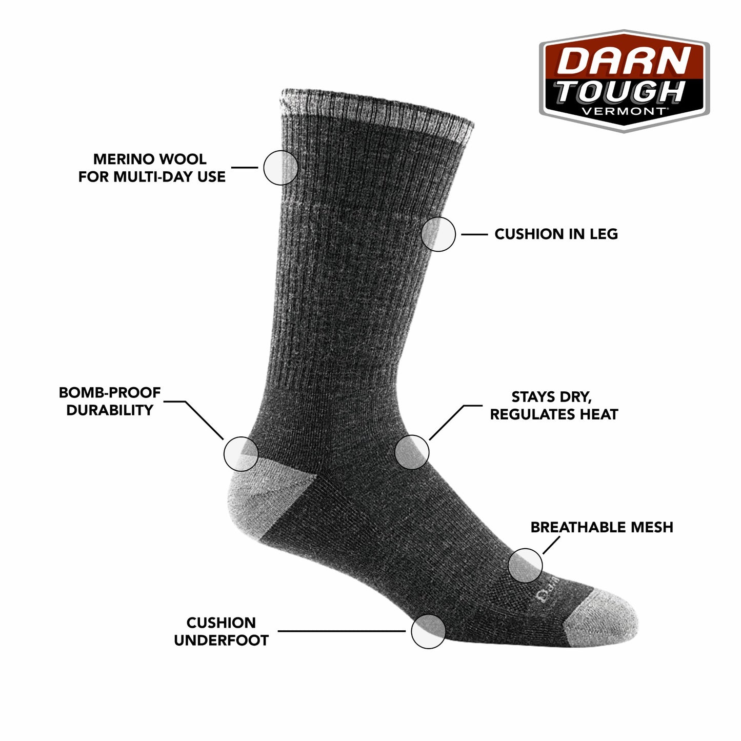 Men's John Henry Work 3-Pack | Darn Tough