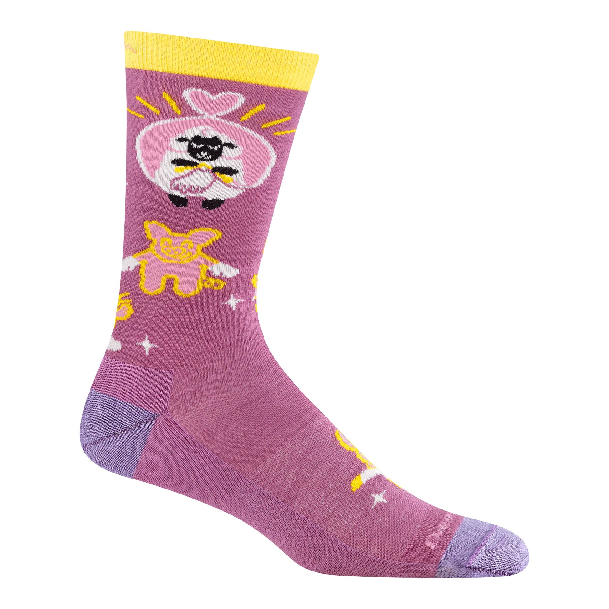 Unisex Close Knit Crew Lightweight Lifestyle Sock | Darn Tough
