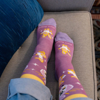 Unisex Close Knit Crew Lightweight Lifestyle Sock | Darn Tough