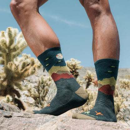 Men's Spaced Out Micro Crew Lightweight Hiking Socks | Darn Tough