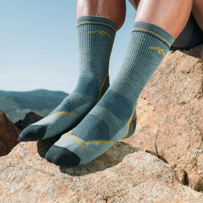 Men's Light Hiker Boot Lightweight Hiking Socks | Darn Tough