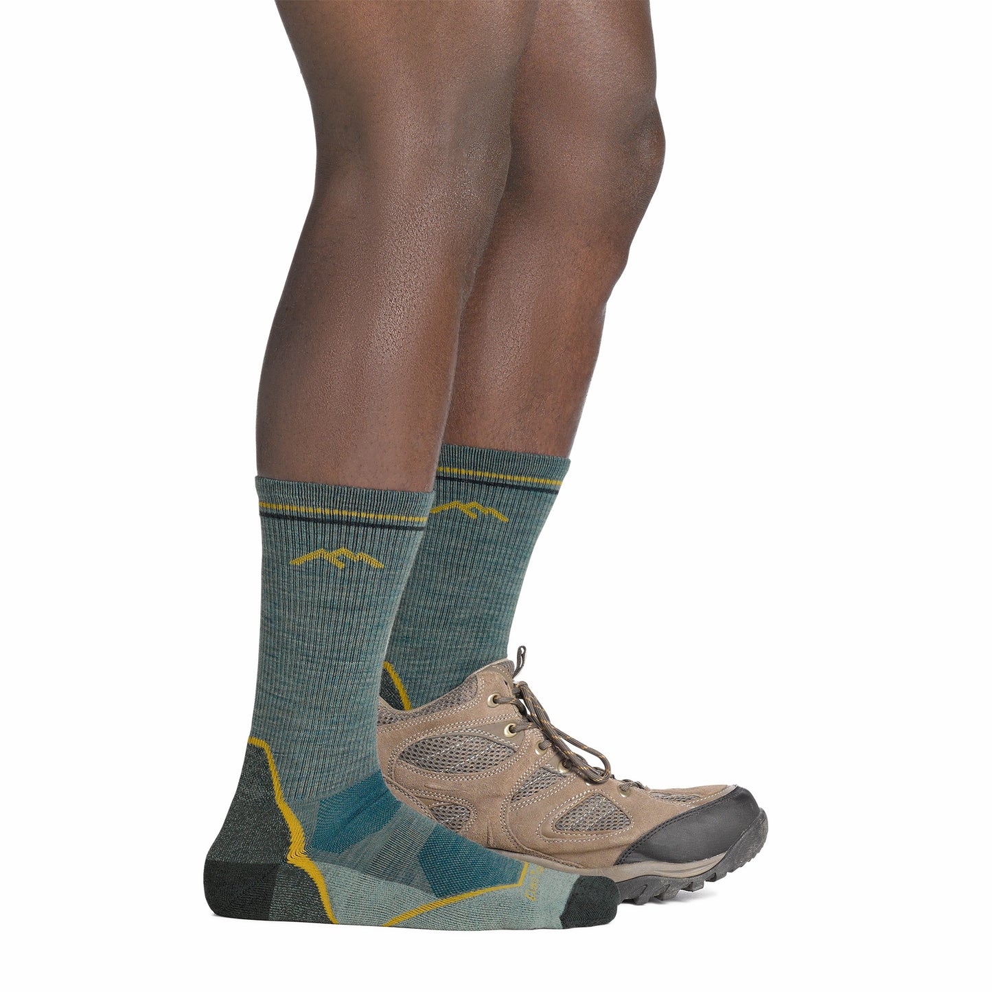 Men's Light Hiker Boot Lightweight Hiking Socks | Darn Tough