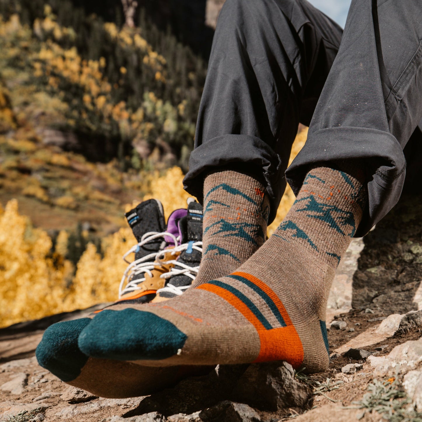 Men's Hike Hike Hut Micro Crew Midweight Hiking Socks-Last Chance | Darn Tough