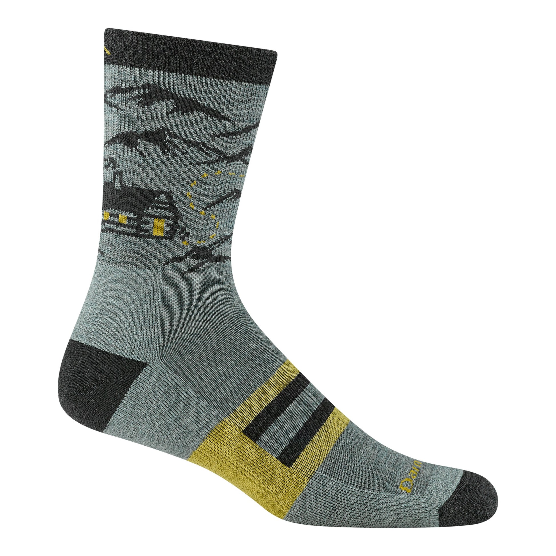 Men's Hike Hike Hut Micro Crew Midweight Hiking Socks-Last Chance | Darn Tough