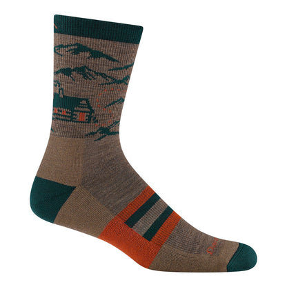 Men's Hike Hike Hut Micro Crew Midweight Hiking Socks-Last Chance | Darn Tough