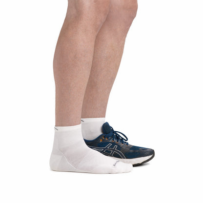 Men's Run Quarter Ultra-Lightweight Running Socks | Darn Tough