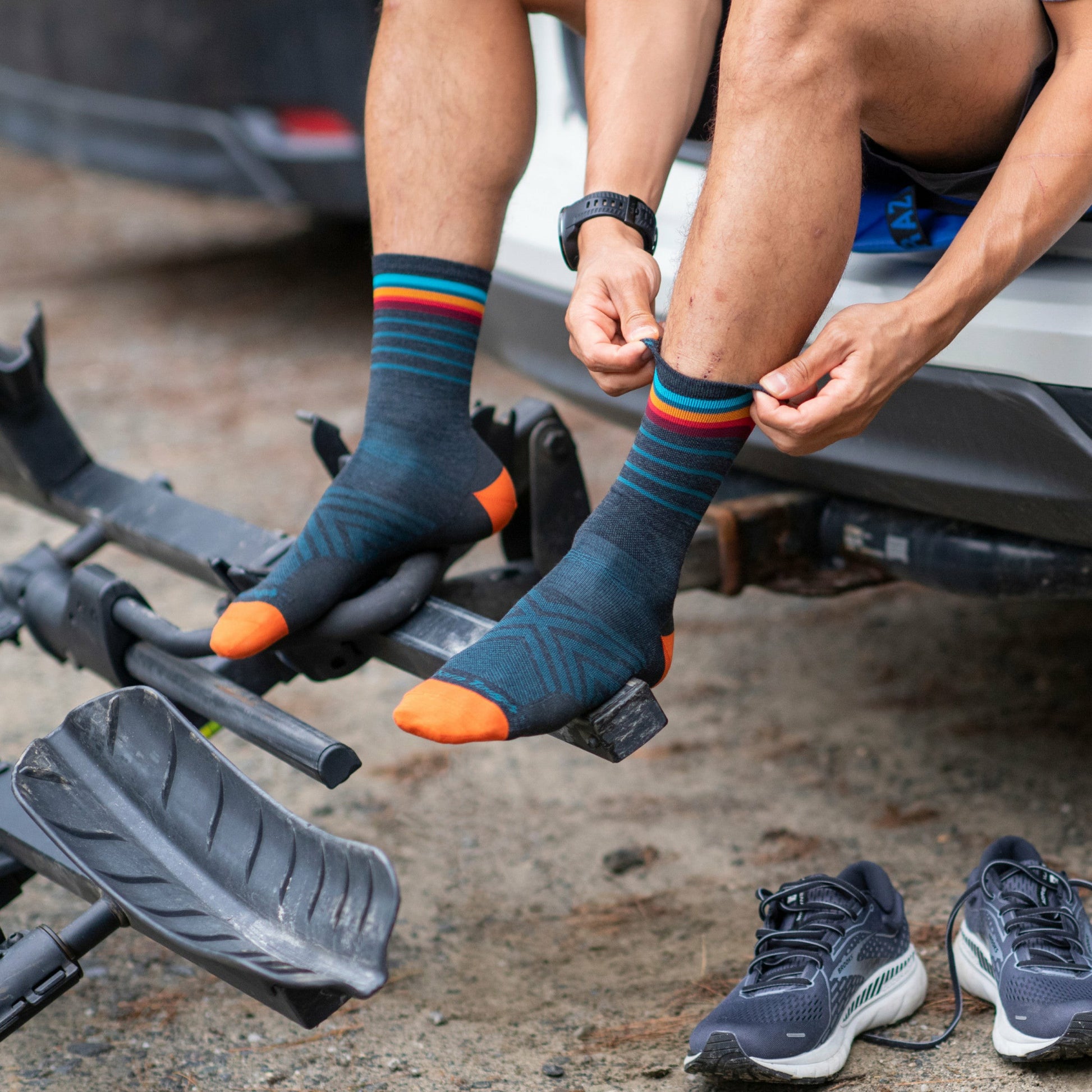 Men's Stride Micro Crew Ultra-Lightweight Running Socks | Darn Tough