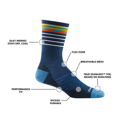 Men's Stride Micro Crew Ultra-Lightweight Running Socks | Darn Tough