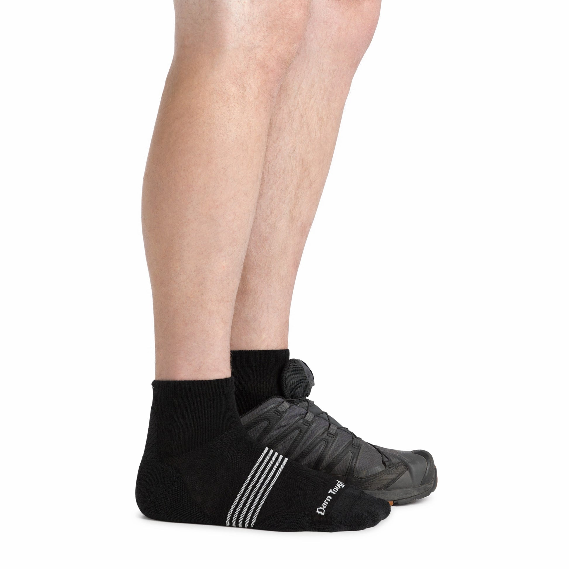 Men's Element Quarter Lightweight Running Socks | Darn Tough
