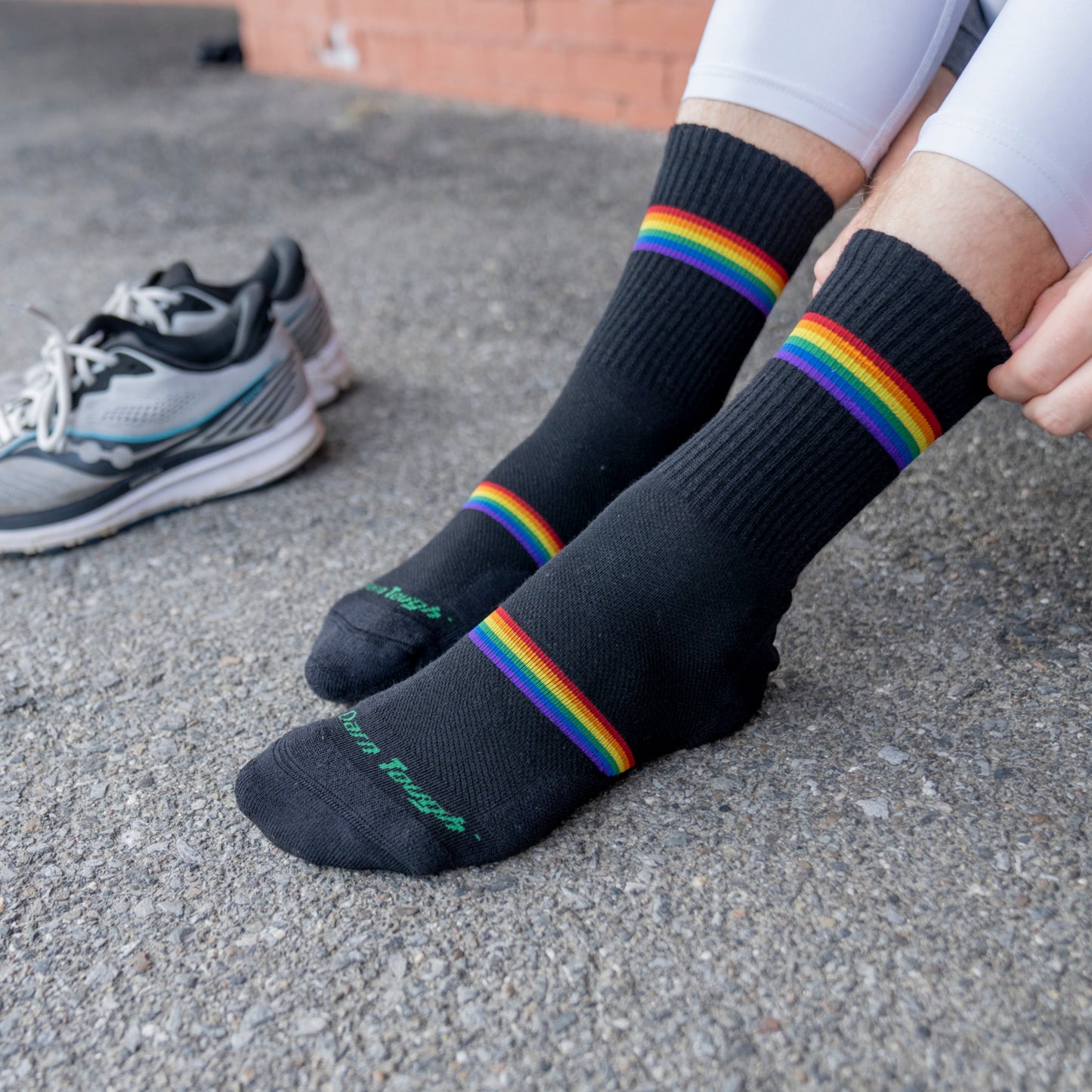 Men's Prism Micro Crew Lightweight Running Socks | Darn Tough
