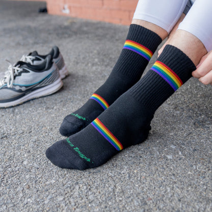 Men's Prism Micro Crew Lightweight Running Socks | Darn Tough