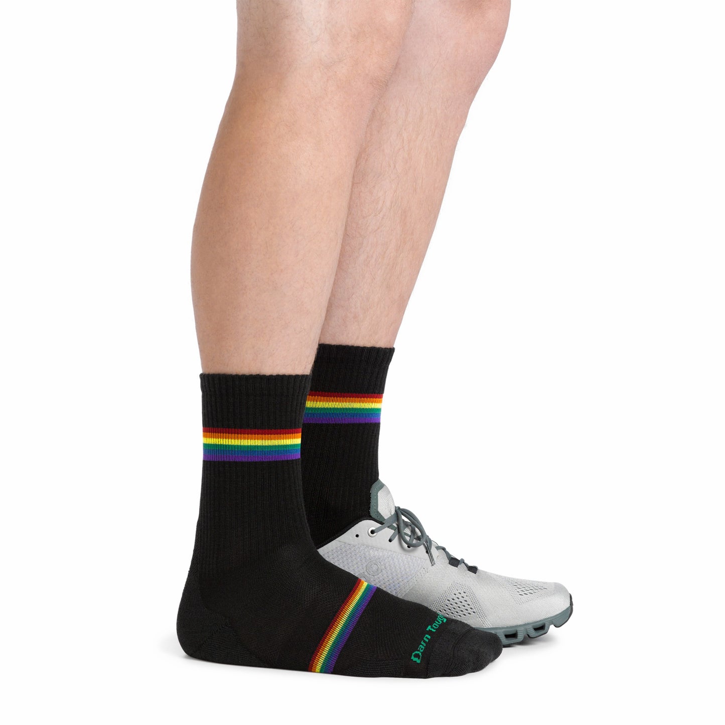 Men's Prism Micro Crew Lightweight Running Socks | Darn Tough