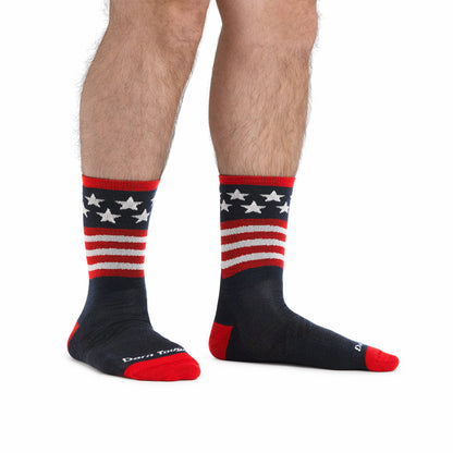 Men's Patriot Micro Crew Ultra-Lightweight Running Socks | Darn Tough