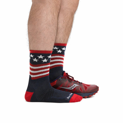 Men's Patriot Micro Crew Ultra-Lightweight Running Socks | Darn Tough