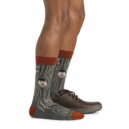 Men's Woody Crew Lightweight Lifestyle Socks | Darn Tough