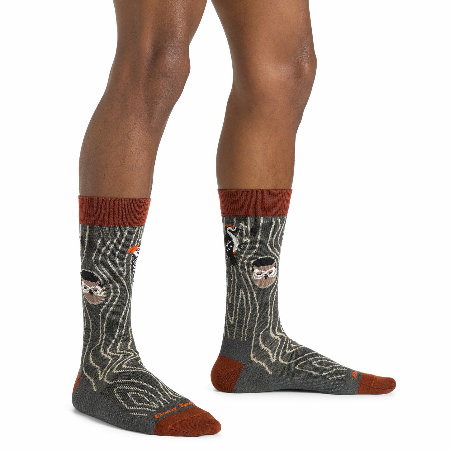 Men's Woody Crew Lightweight Lifestyle Socks | Darn Tough