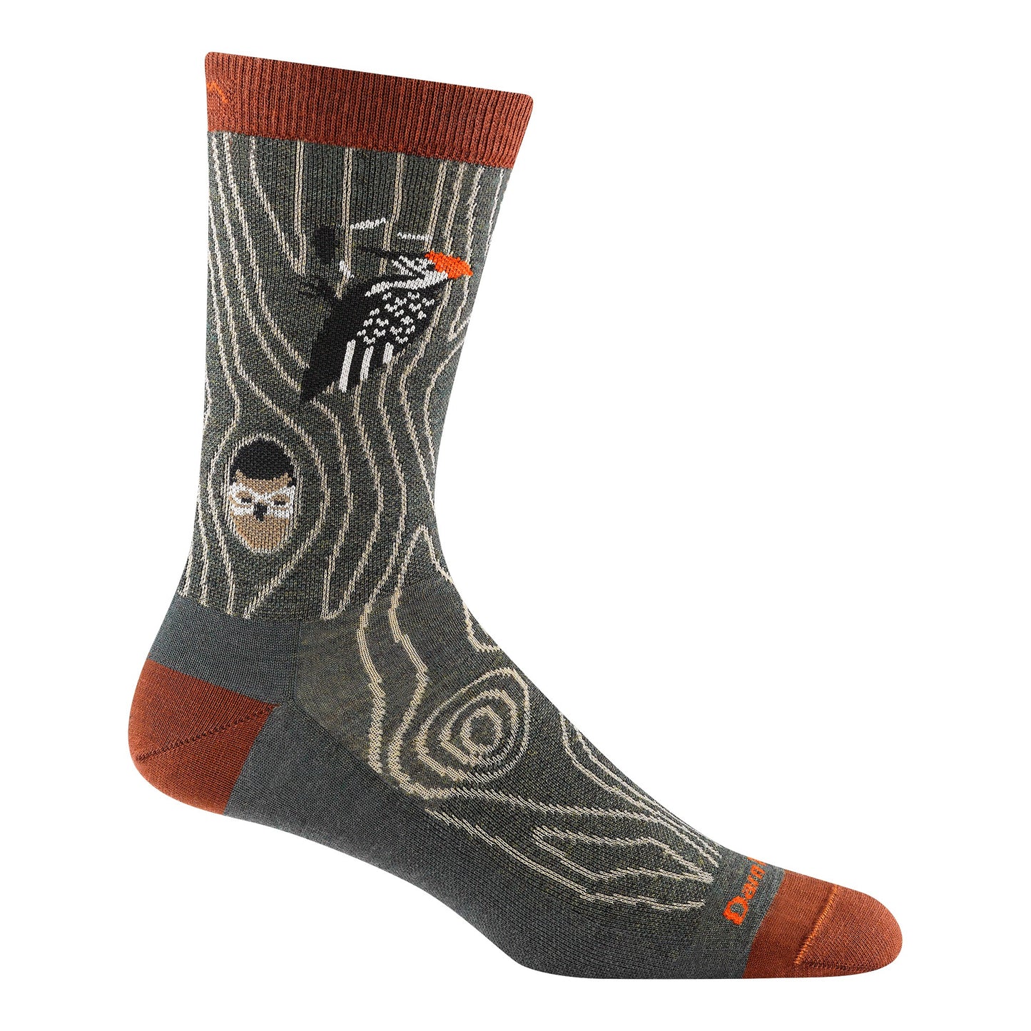 Men's Woody Crew Lightweight Lifestyle Socks | Darn Tough