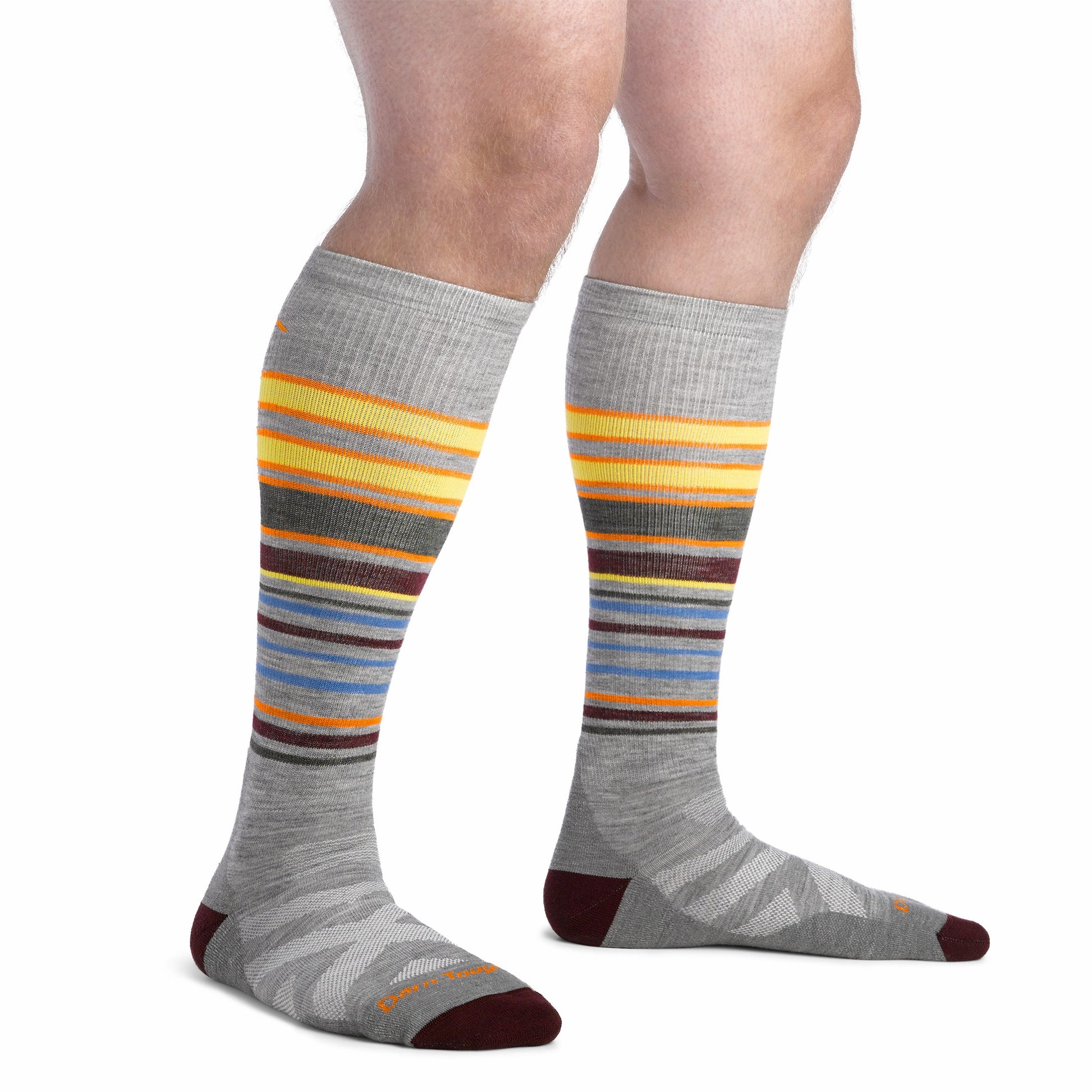 Men's Snowpack Over-the-Calf Midweight Ski & Snowboard Sock - Last Chance | Darn Tough