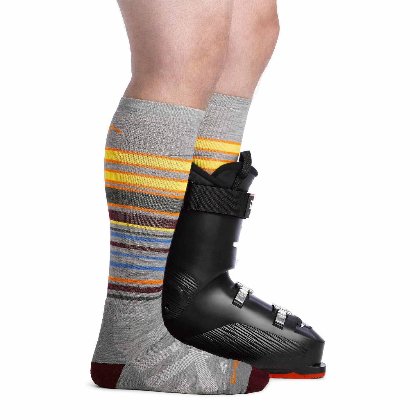Men's Snowpack Over-the-Calf Midweight Ski & Snowboard Sock - Last Chance | Darn Tough
