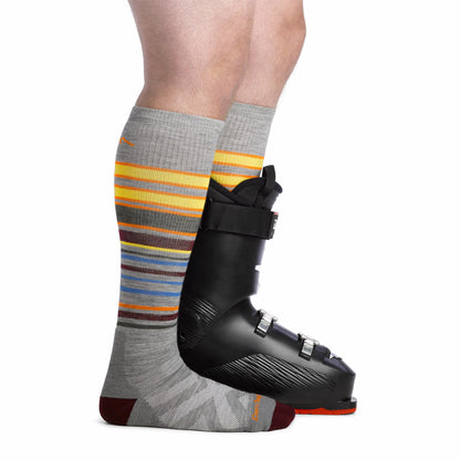 Men's Snowpack Over-the-Calf Midweight Ski & Snowboard Sock - Last Chance | Darn Tough