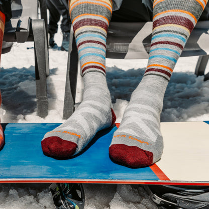 Men's Snowpack Over-the-Calf Midweight Ski & Snowboard Sock - Last Chance | Darn Tough
