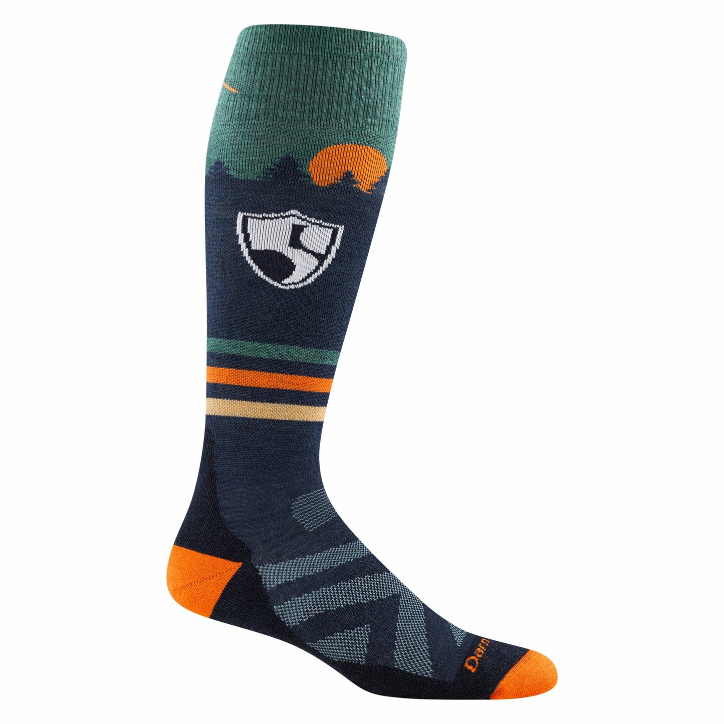 High Fives Over-the-Calf Midweight Ski & Snowboard Socks | Darn Tough