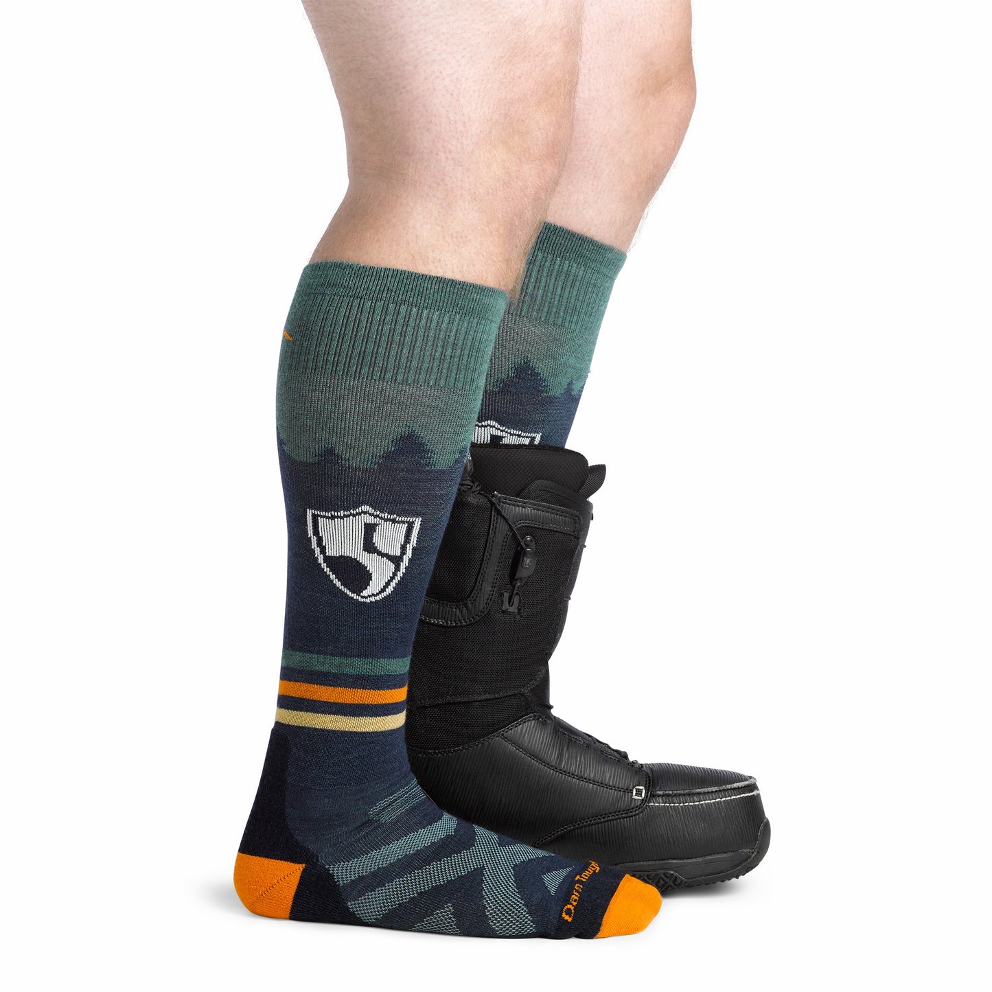 High Fives Over-the-Calf Midweight Ski & Snowboard Socks | Darn Tough