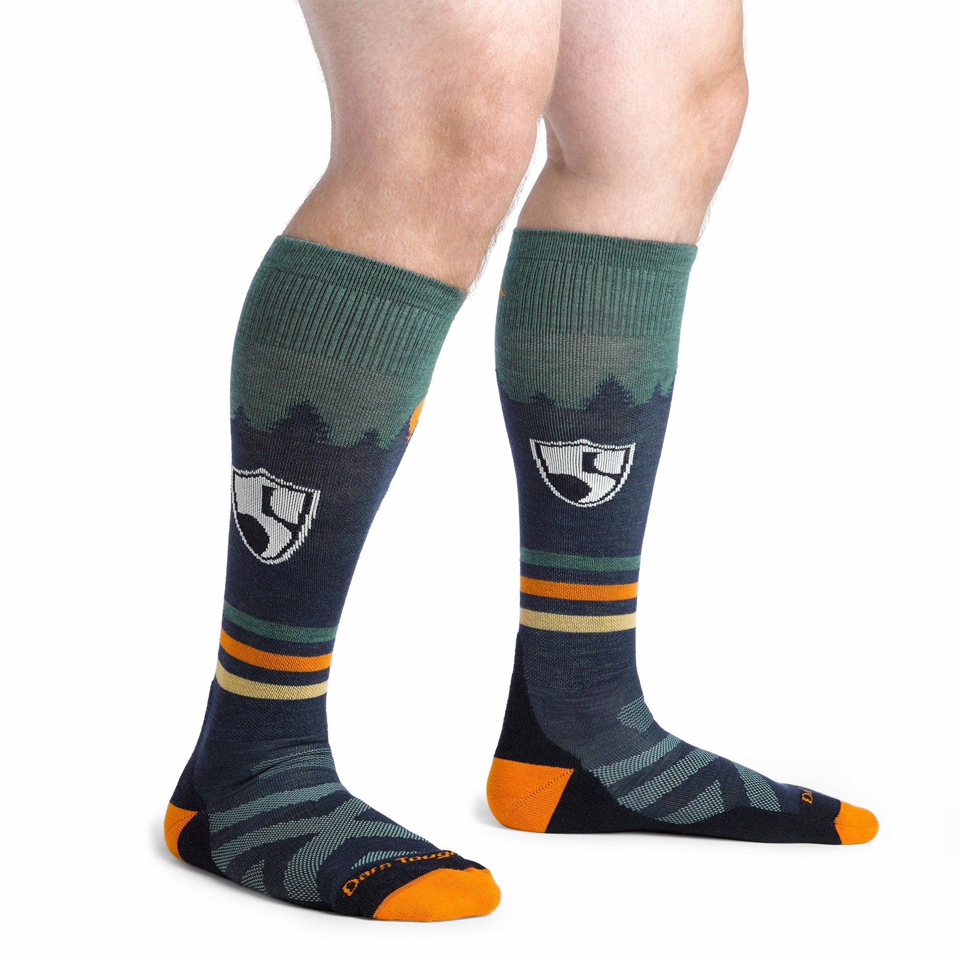 High Fives Over-the-Calf Midweight Ski & Snowboard Socks | Darn Tough