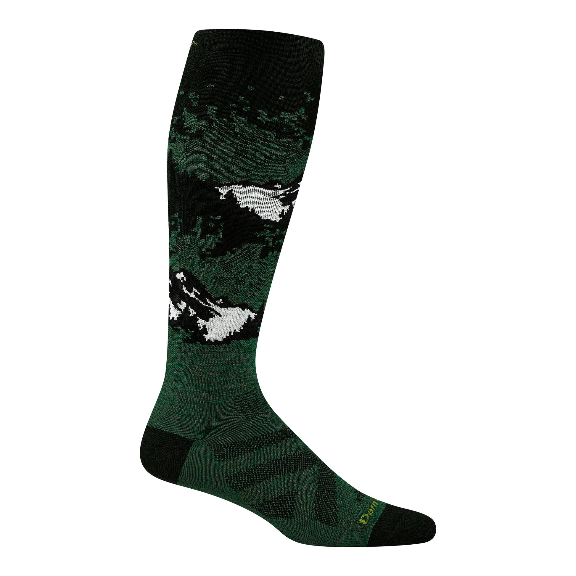 Men's Cold Smoke Over-the-Calf Lightweight Ski & Snowboard Socks | Darn Tough
