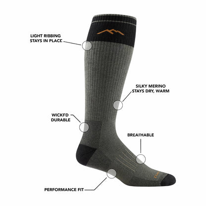 Over-the-Calf Heavyweight Hunting Socks | Darn Tough
