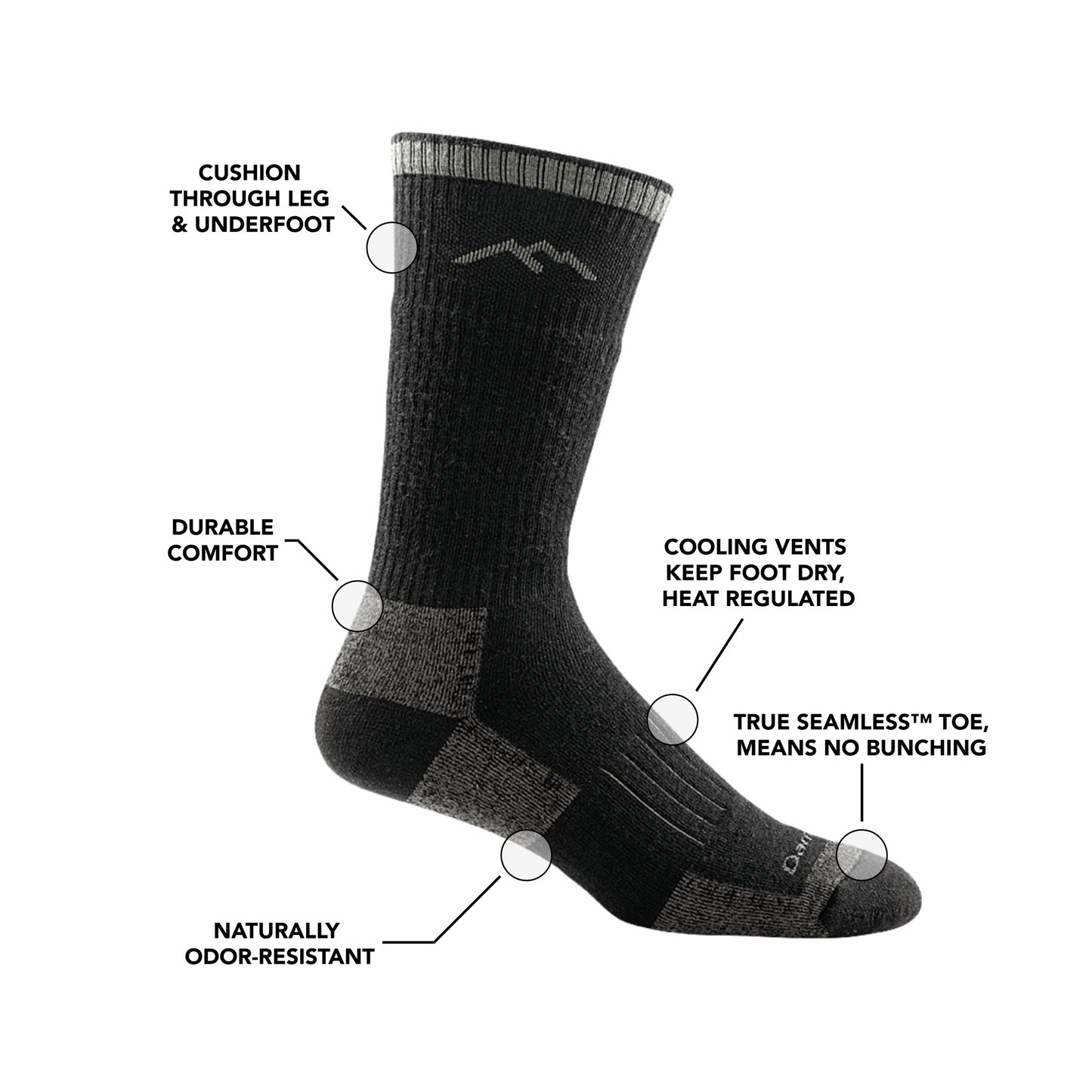 Boot  Midweight Hunting Sock-Last Chance | Darn Tough