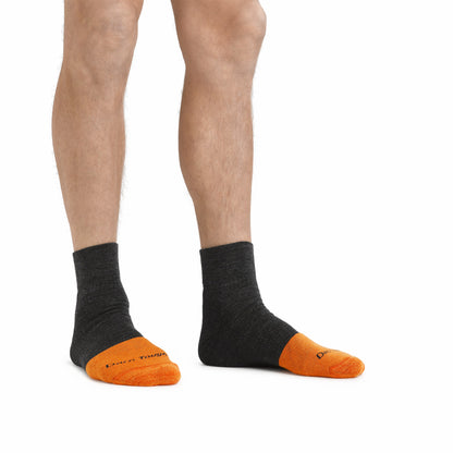 Men's Steely Quarter Midweight Work Socks | Darn Tough